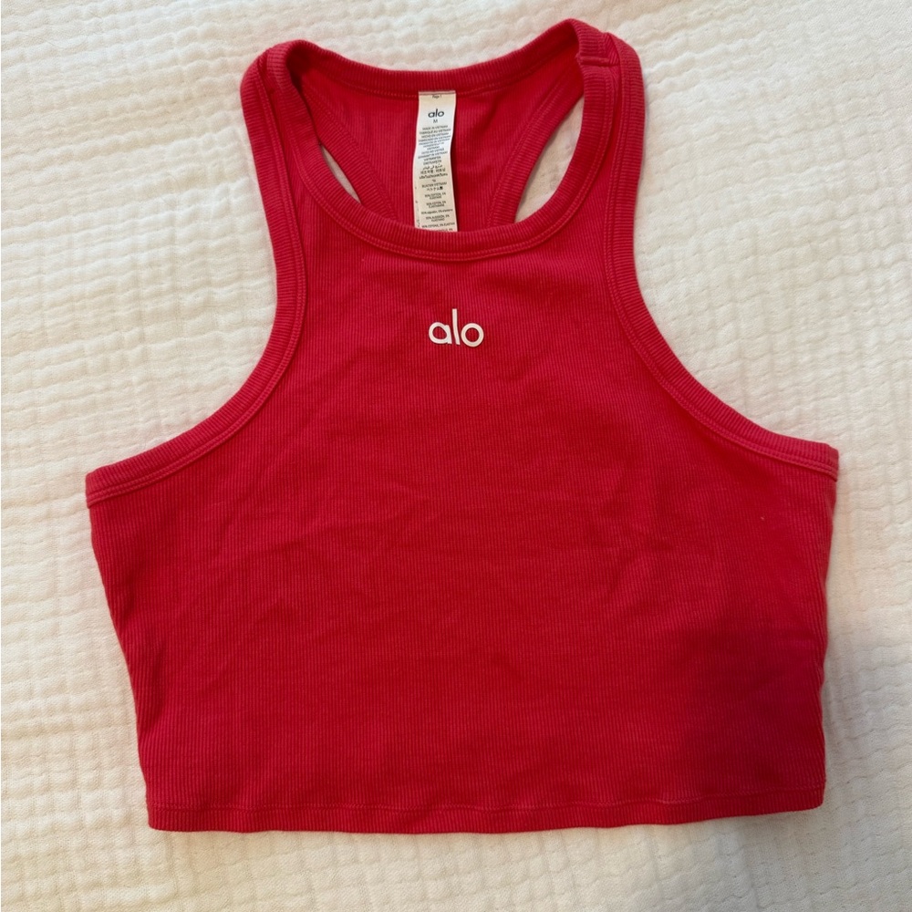 ALO Yoga Vibrant Red Tank
